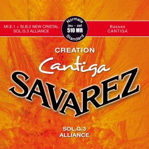 Savarez 510MR Creation Cantiga Normal Tension Classical Guitar Strings