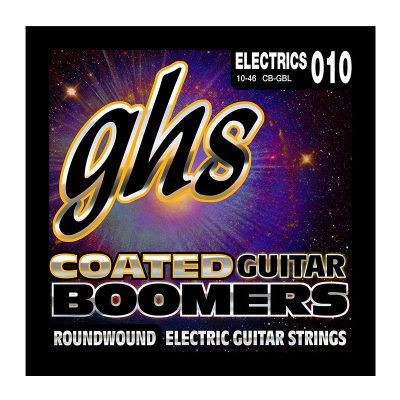 سیم گیتار الکتریک سیم گیتار الکتریک GHS Coated Boomers Electric Guitar Strings 10 46