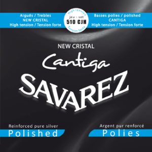 Savarez 510CJH New Cristal Cantiga Polished High Tension Classical Guitar Strings