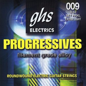 GHS Progressives Electric Guitar Strings 09-42 Gauge