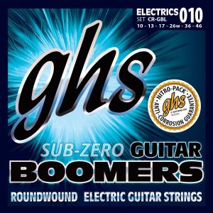 GHS Sub-Zero Guitar Boomers Electric Guitar Strings 10-46 Gauge