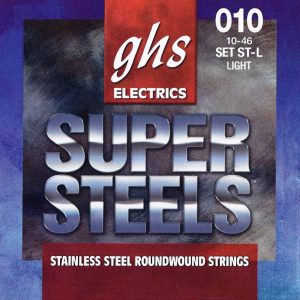 GHS Super Steels Electric Guitar Strings 10-46 Gauge
