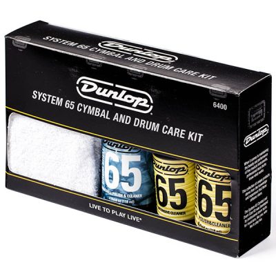 کیت تمیزکاری درام دانلوپ Dunlop System 65 Cymbal And Drum Care Kit