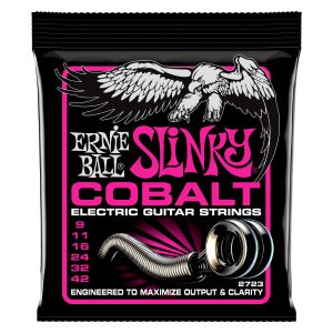 Ernie Ball Super Slinky Cobalt Electric Guitar Strings 09-42 Gauge