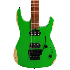 SBS MS260 Electric Guitar Neon Green