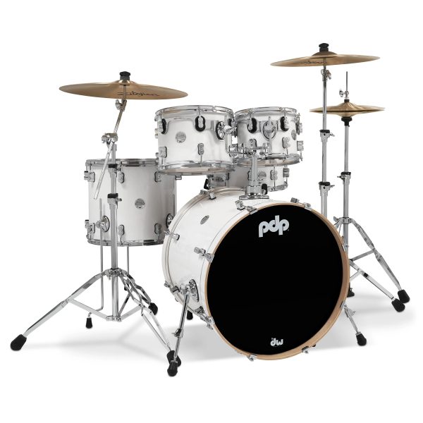 PDP Concept Maple 5 Piece Shell Pack Pearlescent White