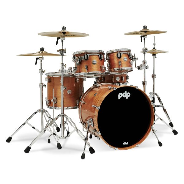 PDP Concept Exotic 5 Piece Shell Pack Honey Mahogany