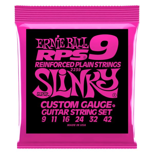 Ernie Ball Super Slinky RPS Electric Guitar Strings 09-42 Gauge