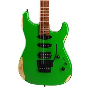 SBS VS300 Electric Guitar Neon Green