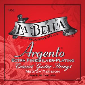La Bella Argento Extra Fine Silver Plating Classical Guitar Strings