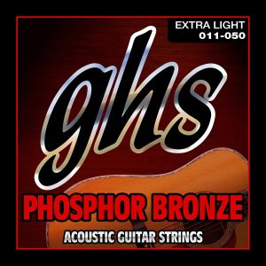GHS Phosphor Bronze Acoustic Guitar Strings 11-50 Gauge