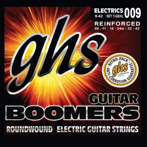 GHS Reinforced Guitar Boomers Electric Guitar Strings 09-42 Gauge