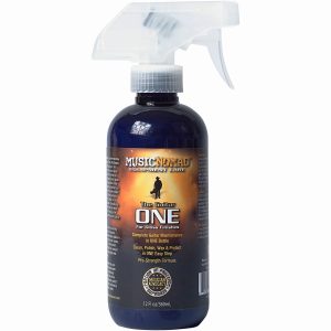 Music Nomad The Guitar One 12 oz.Tech Size - All In One Cleaner, Polish, Wax For Gloss Finishes