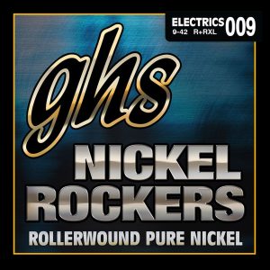 GHS Nickel Rockers Electric Guitar Strings 09-42 Gauge