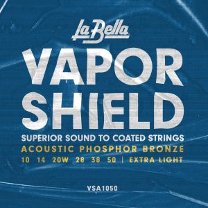 La Bella Vapor Shield Acoustic Guitar Strings 10-50 Gauge