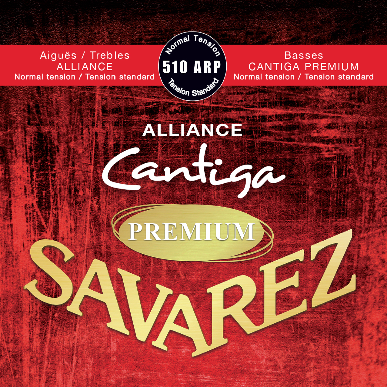 Savarez 510ARP Alliance Cantiga Premium Normal Tension Classical Guitar Strings