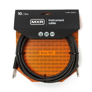 MXR Standard Series Instrument Cable Straight/Straight 10ft Black
