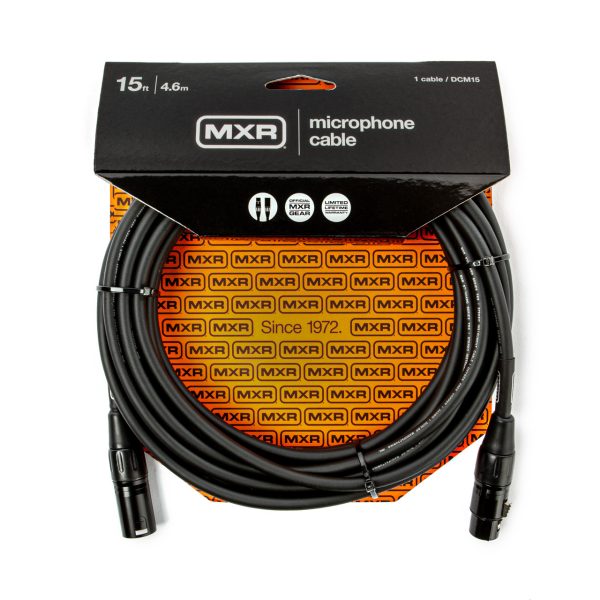 MXR Standard Series Microphone Cable 15ft Black