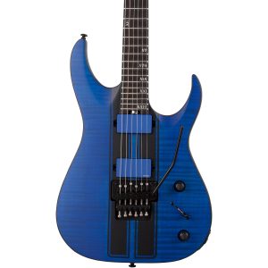 Schecter Banshee GT FR Electric Guitar Transparent Blue