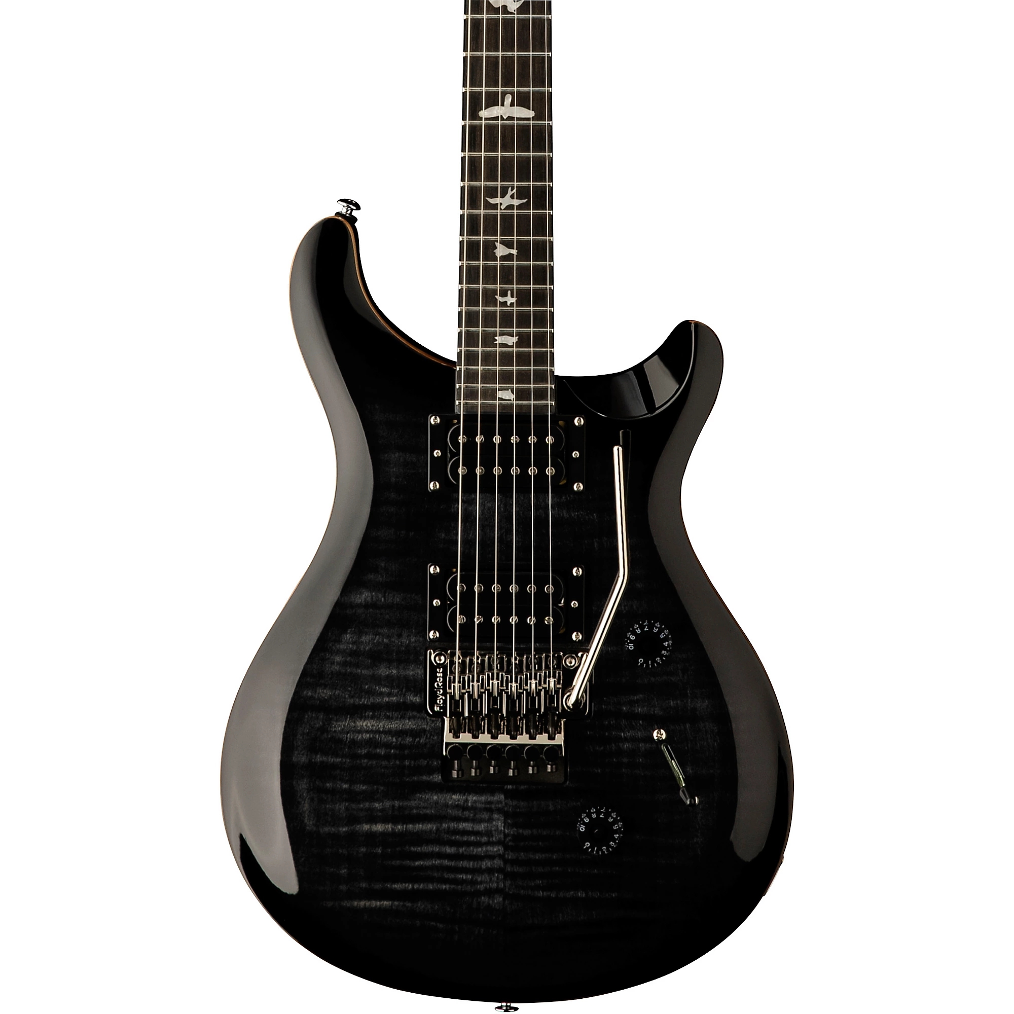 PRS SE Custom 24 Floyd Electric Guitar Charcoal Burst