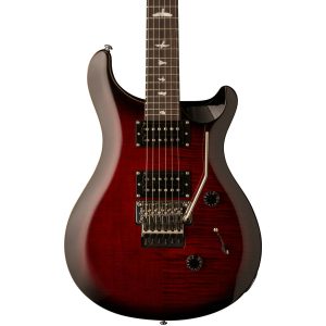 PRS SE Custom 24 Floyd Electric Guitar Fire Red Burst