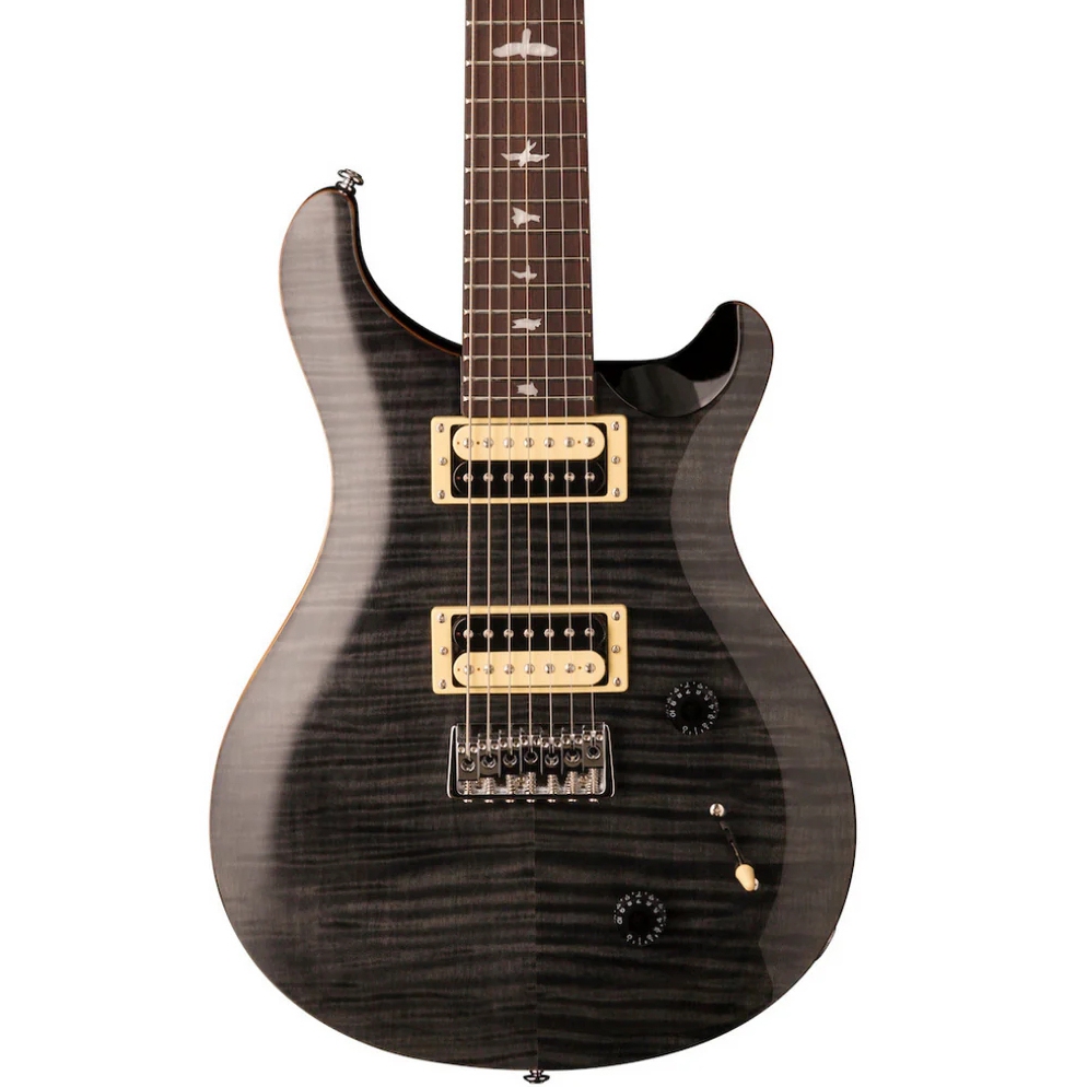 PRS SE SVN 7 Electric Guitar Gray Black